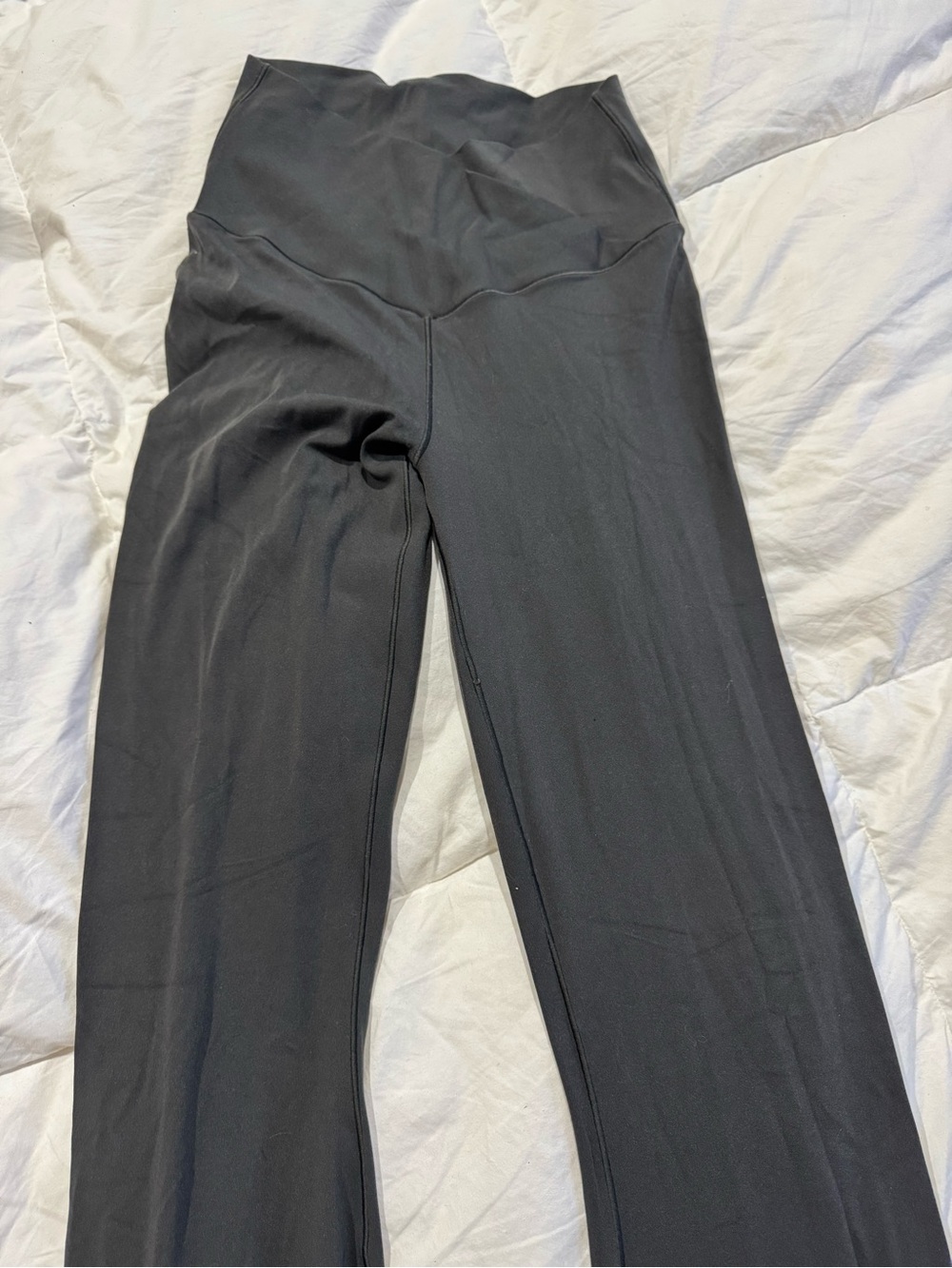 aerie Black High-Waist Wide-Leg Yoga Pants